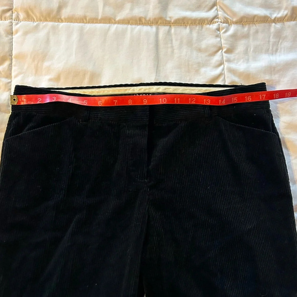 Theory corduroy Max C Black flared pants - Picture 3 of 8